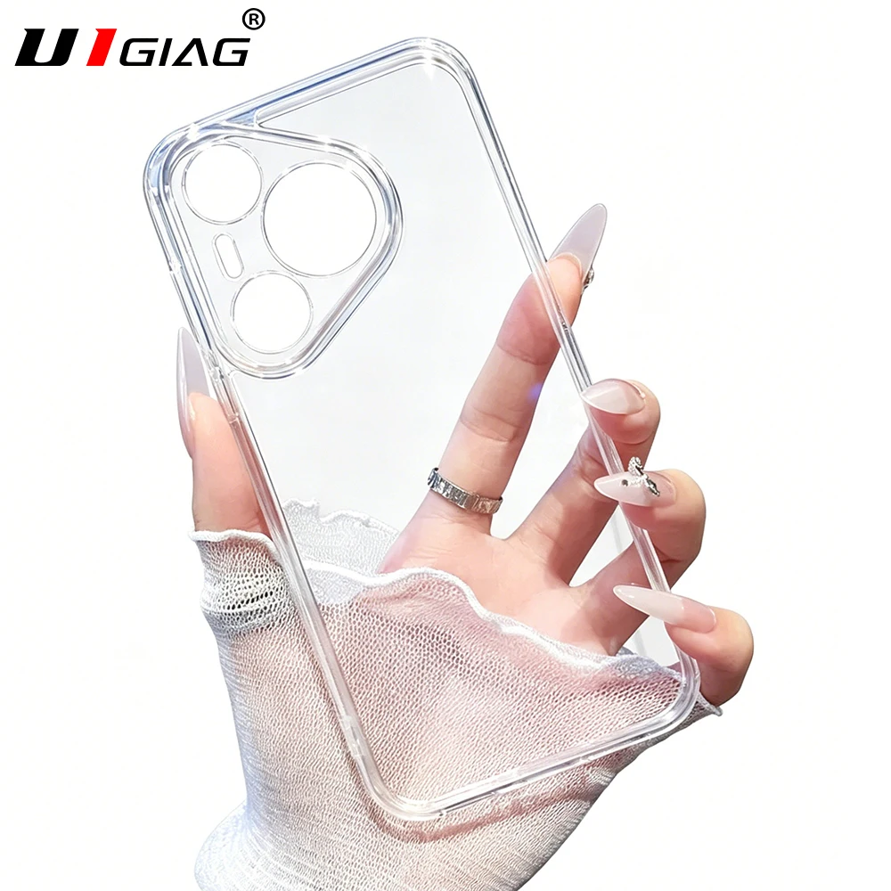 Ultra Thin Clear Silicone Transparent Soft Case Cover Shell