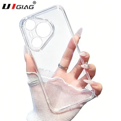 Ultra Thin Clear Silicone Transparent Soft Case Cover Shell for Huawei Mate 70 Air