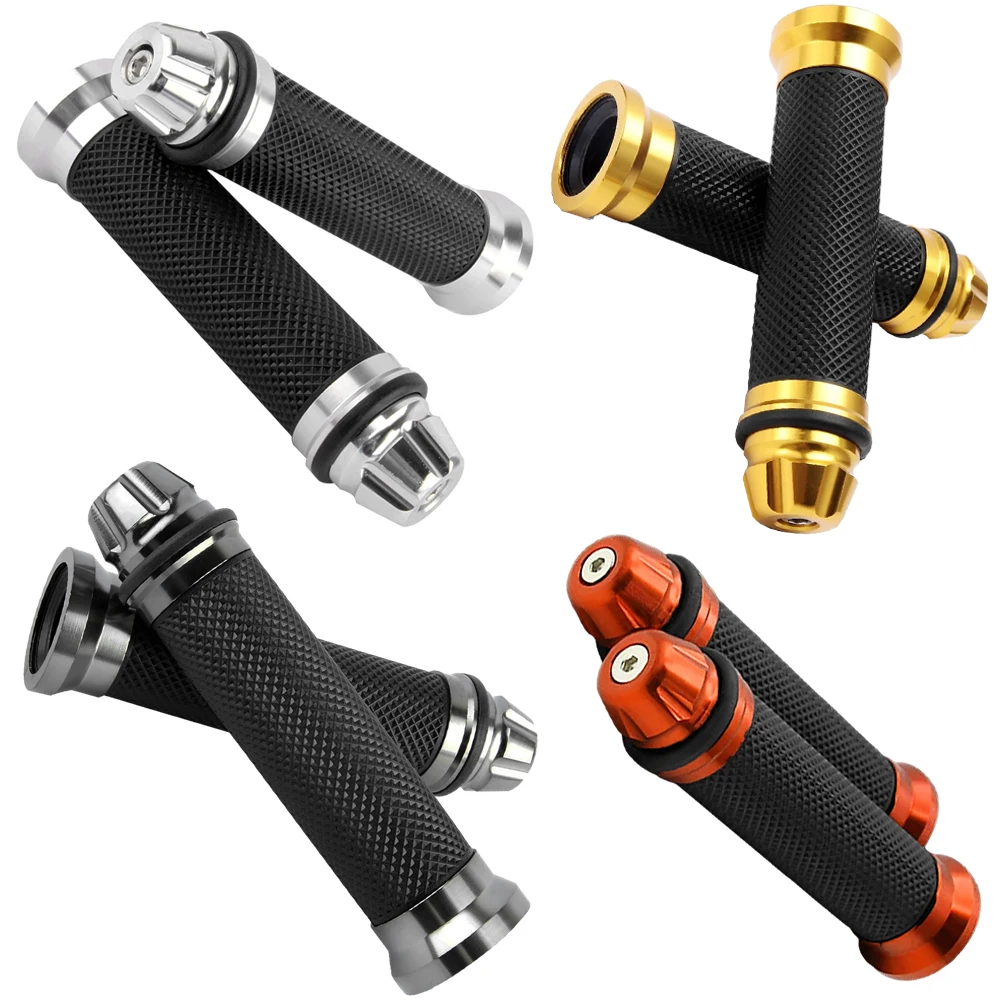 

Universal 22mm Motorcycle Grips Cover Motorcross Bicycle Scooter Rubber Handlebar Motorbike Modified Throttle Grip Moto Styling