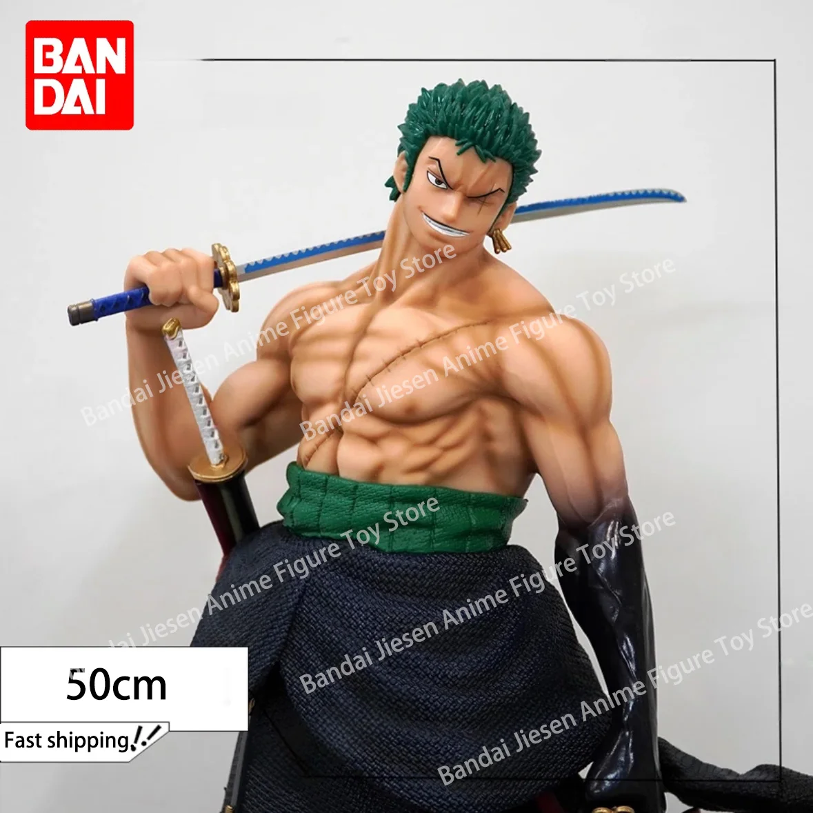 Figurine Roronoa Zoro Wano haki des rois 33 cm