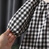 Printemps automne enfant en bas âge enfants filles vêtements bébé arc à manches longues robes costume pour enfants fille vêtements vêtements chauds tenue décontractée 4