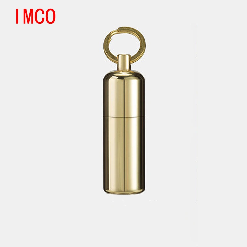 IMCO Mini Oil Lighter 6100 Small Kerosene Lighter Portable brass Gasoline Lighter Peanut Lighter 50*13mm 4