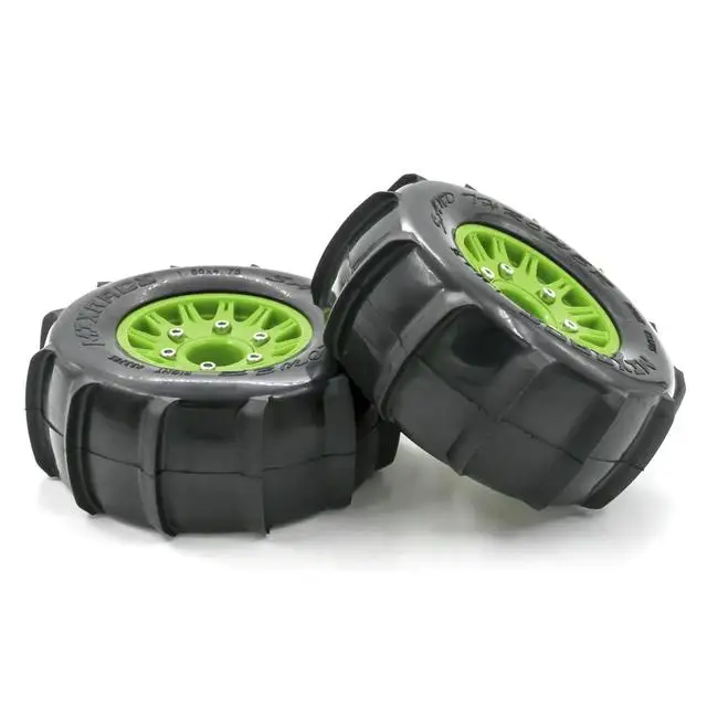 4PCS 1/10 Sand Wheel Short Course Tires for RC Buggy Truck HQtoys 727