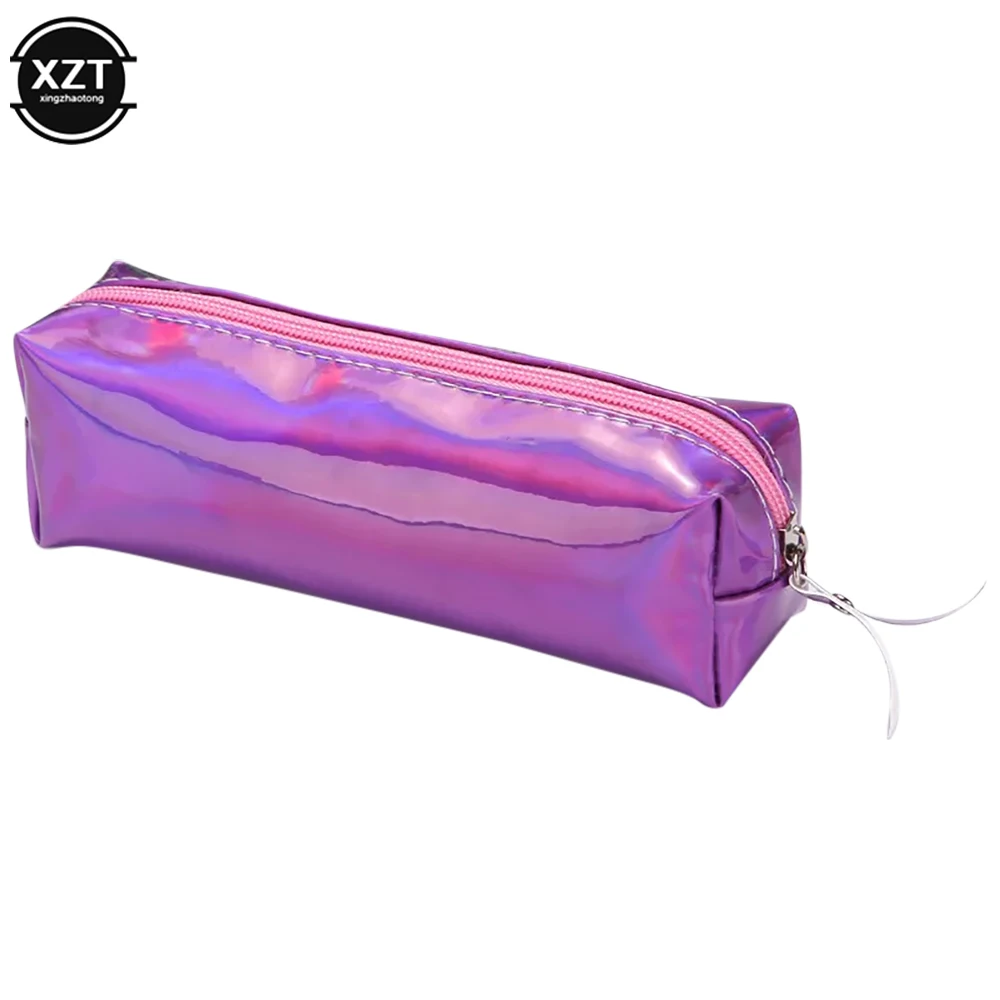 Cool Laser Pencil Case Waterproof Pencil Case School Small Object Storage Bag Stationery Bag