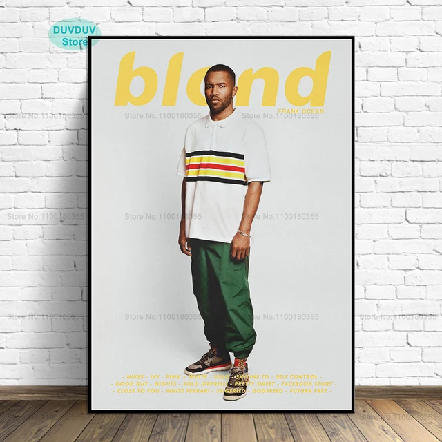 Frank Blond Music Album Rapper Singer Modern Canvas Painting Poster HD Prints  Wall Art Picture Home Room Decor _ - AliExpress Mobile