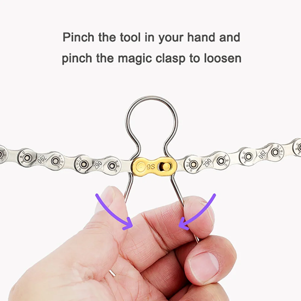 Bicycle Chain Connector Magic Buttons For Mountain Bike