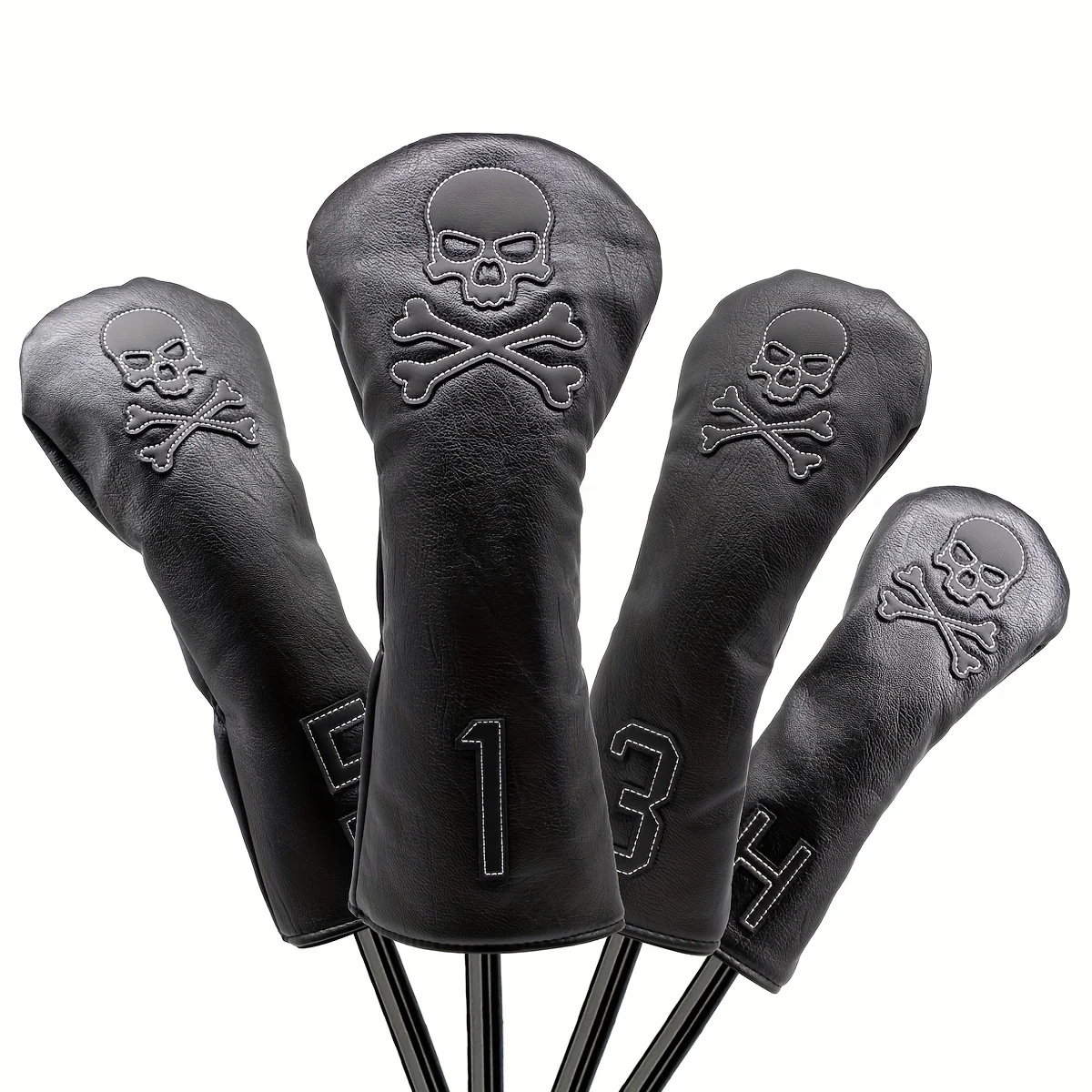 Description Picture 3 of itemFashionable Skull Pattern Golf Club Headcover, For No. 1 No. 3 No. 5 No. H Club
