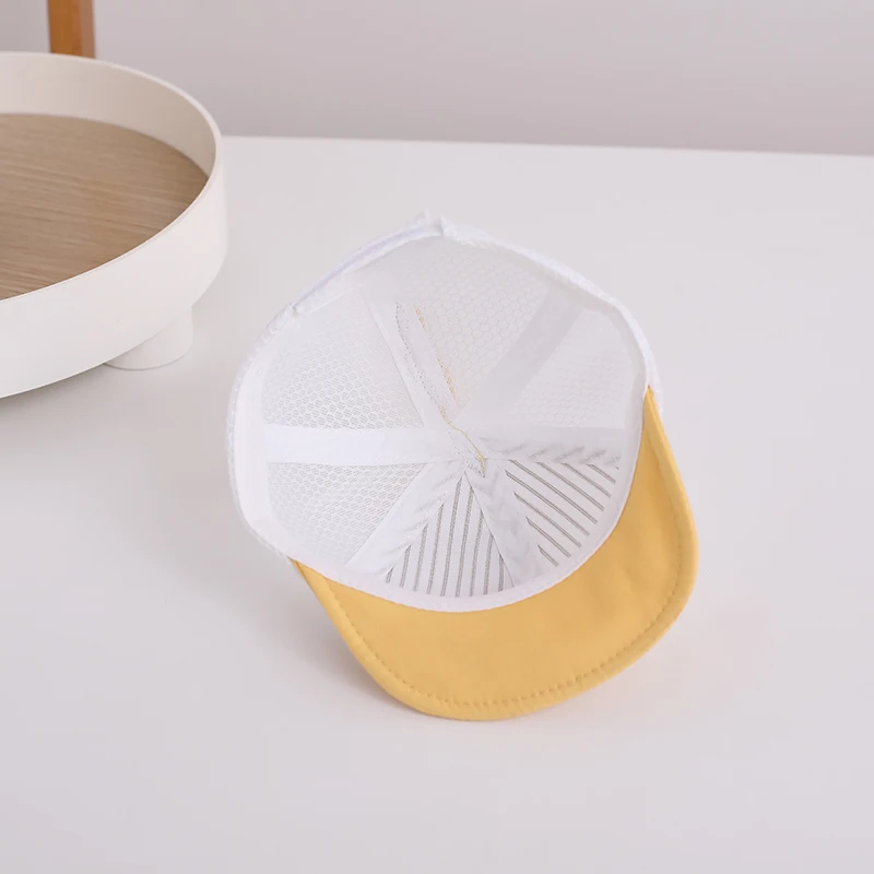 Summer Mesh Baby Cap baseball cap baby hat kids caps Cute Dinosaur Baseball Cap Soft Eaves Striped Toddler Boy Girl Sun Hat