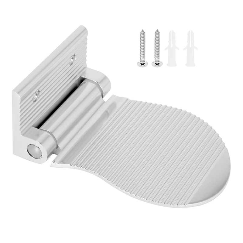 

Алюминиевая педаль для ванной комнаты, противоскользящая безопасная подставка для ног