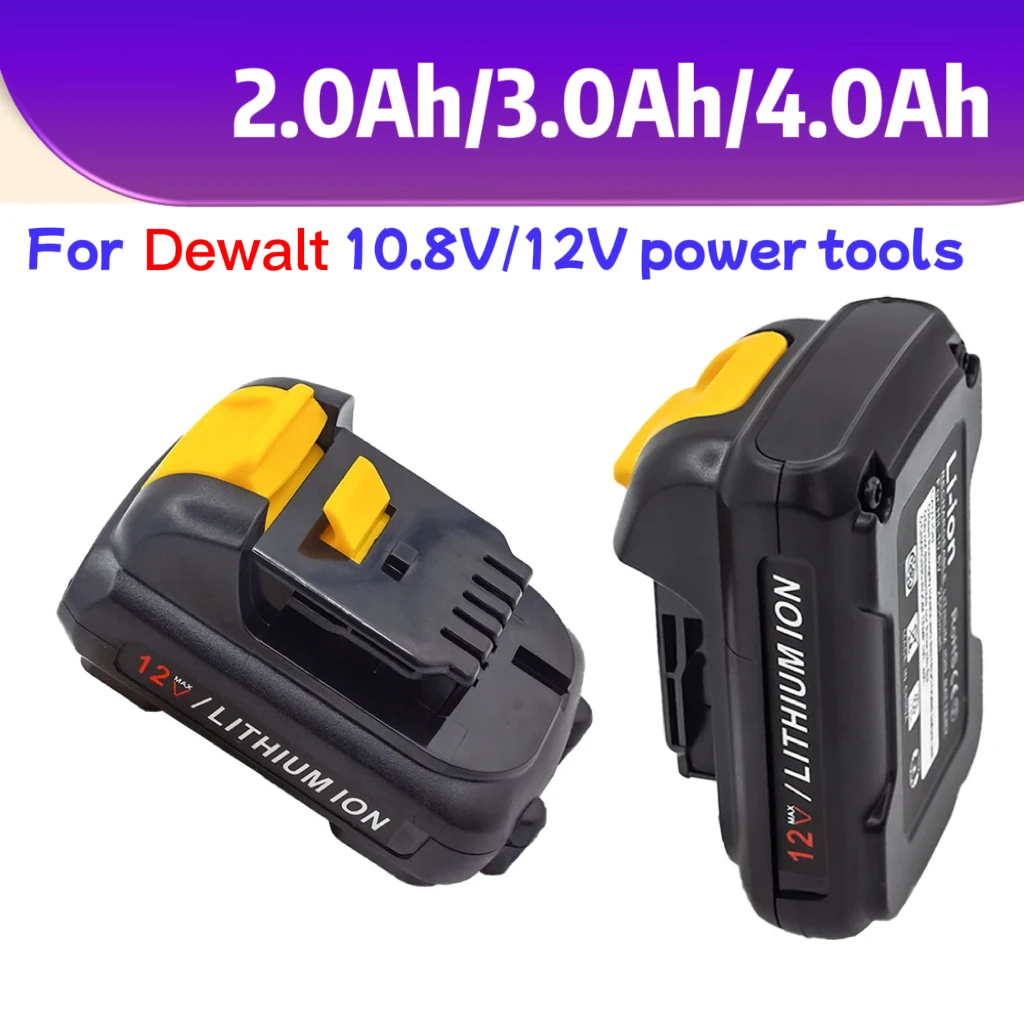 

Power Tools Battery For DEWALT 10.8V/12V 2/3Ah for DCB120 DCB122 DCB124 DCB125 DCB121 10.8V DCB100 DCB101 DCB119 Li-ion Battery