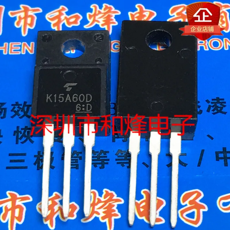 

Оригинал 6 шт./партия K15A60D TK15A60D TO-220F 600V 15A