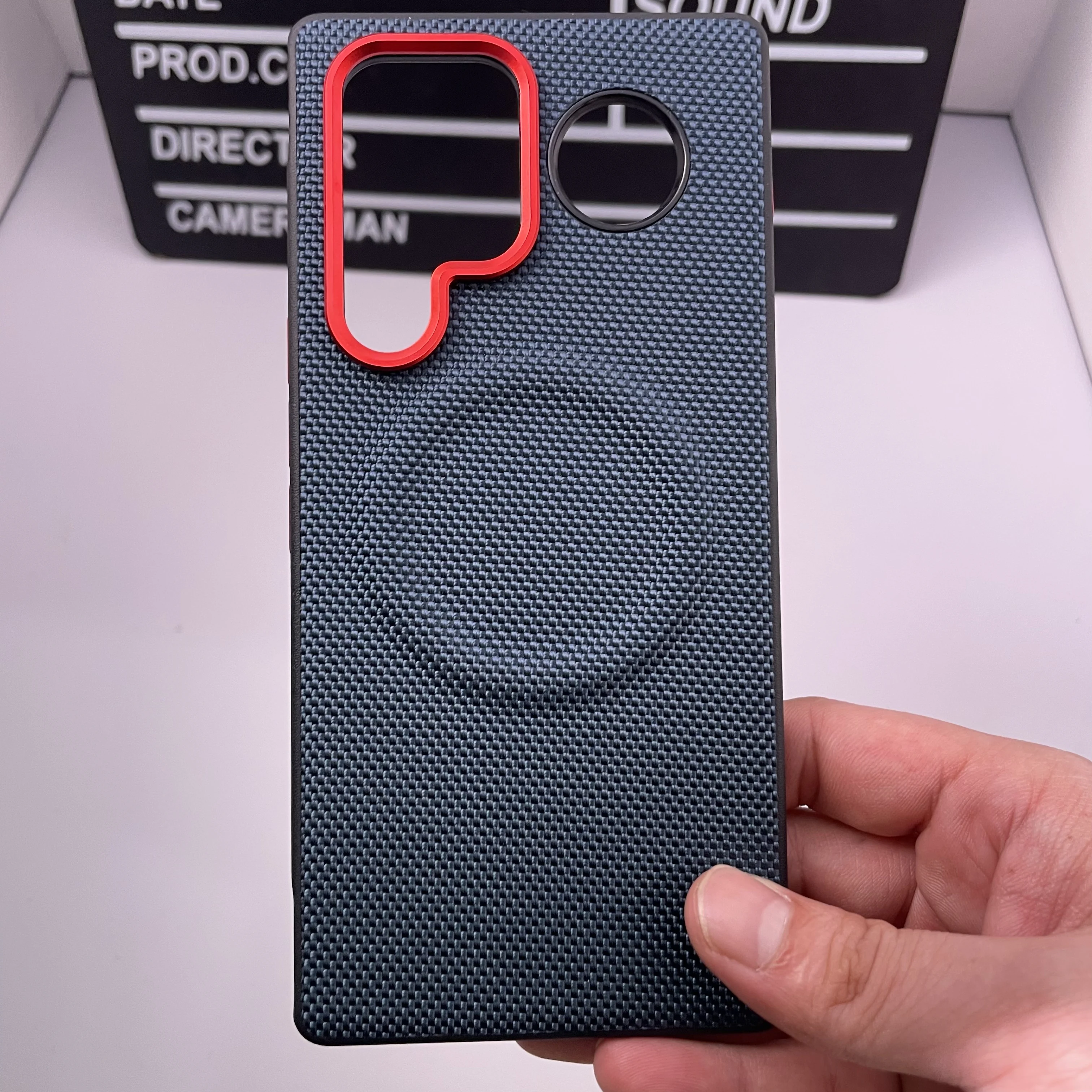 Premium Magnetic PU Leather Case with Wireless Charging
