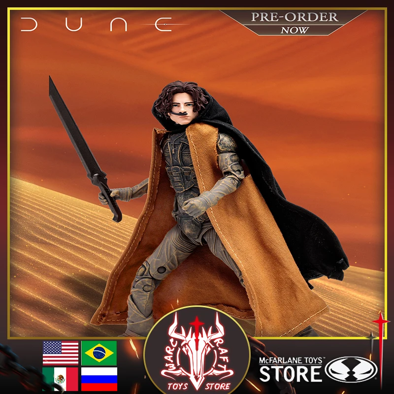 

McFarlane Toys Dune Movie Part 2 Actor Character DC Multiverse 7 Inch Movable Figures Figures Collectible Series 10689