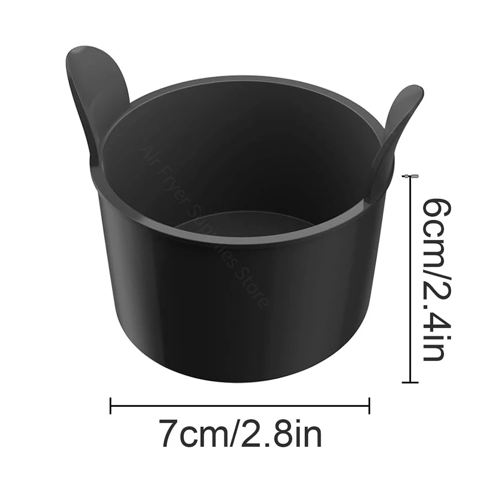 4Pcs Silicone Egg Poaching Cups Egg Poacher Molds Non-Stick Cake Muffins Cupcakes Moulds Tart Pie Desserts Baking Accessories
