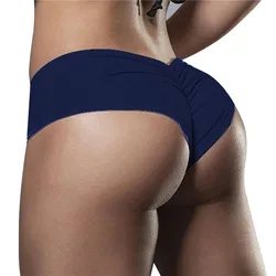 Women's High Waist Athletic Shorts - Breathable Fitness Yoga Leggings - XXL (Deep blue)