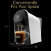Barista System Coffee and Espresso Machine Combo with Frother, Matte White 5