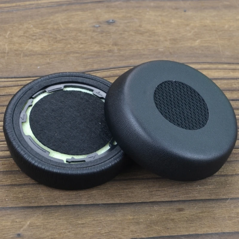 Durable Ear Pads for Evolve 75 75+ Headphone Sleeves Earmuffs Easily Replaced Ear Pads Isolate Noise Sleeves Earpads