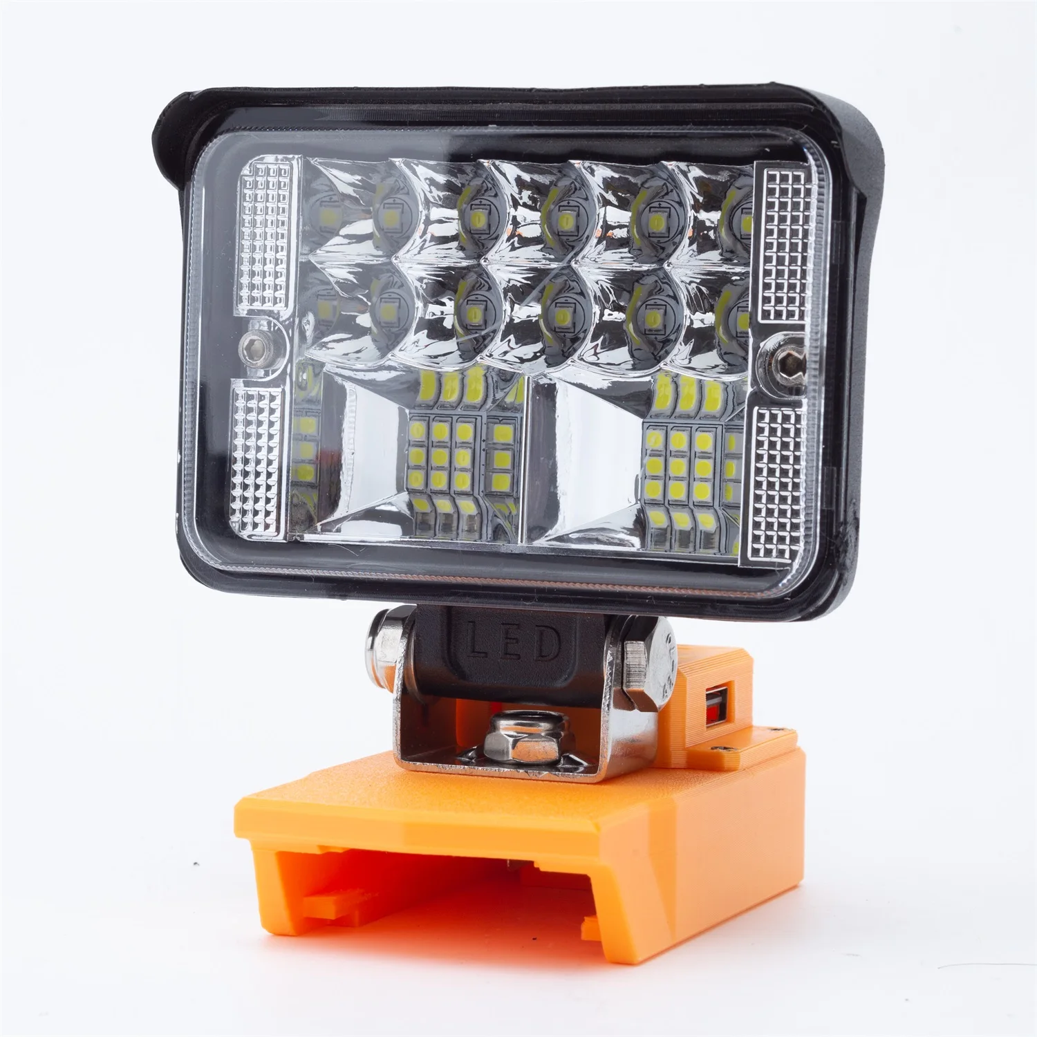 LED Work Light for BLACK+DECKER 18V Lithium Battery w/ USB Flashlight Portable Emergency Flood Lamp Camping lamp(NO Battery ) camping light,portable flashlight,portable lanterns,camping lamp,camping lantern,keychain work light,portable work lights,emergency lights,portable work light,portable torch