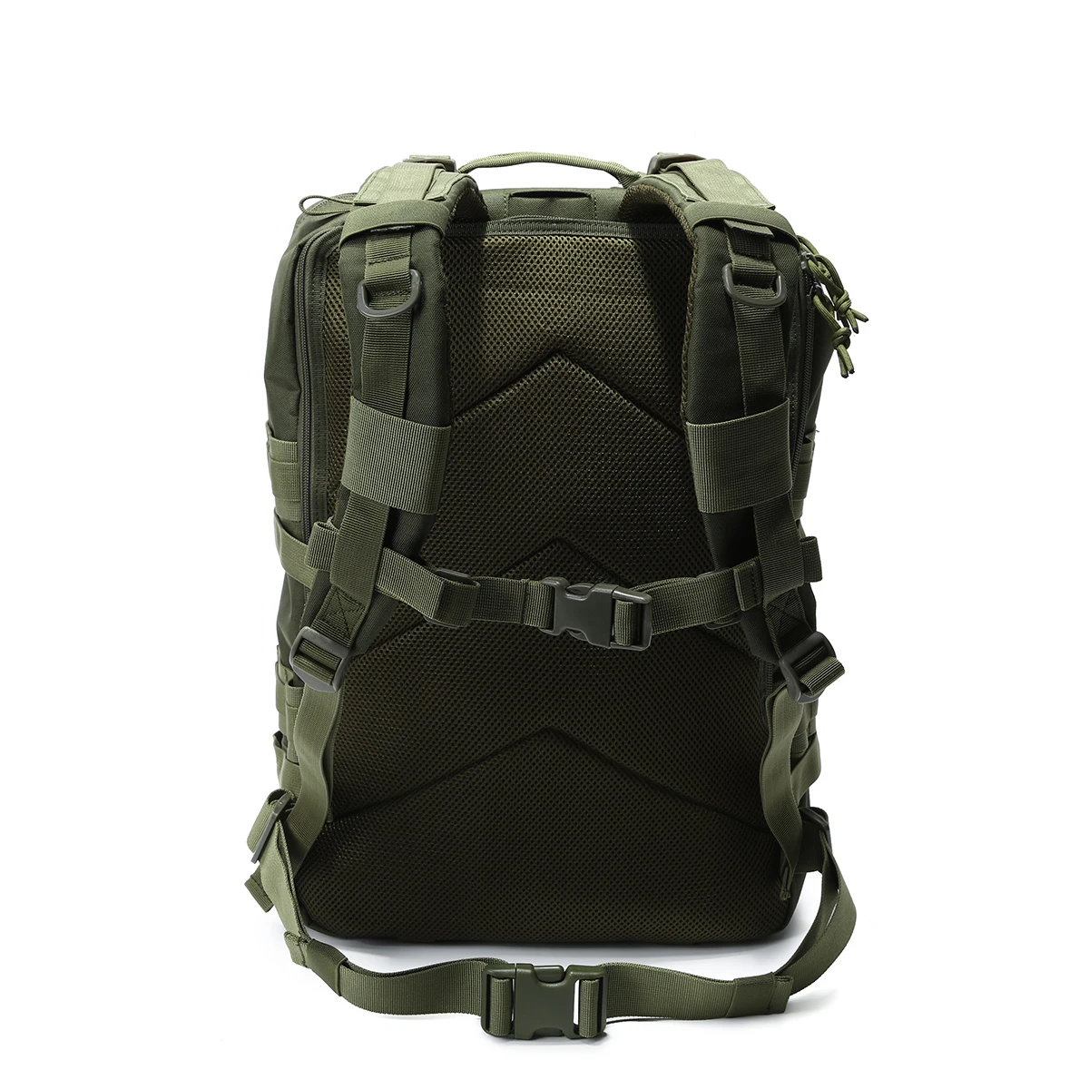 Waterproof Black Tactical Backpack for Outdoor Hiking