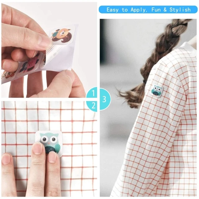 60 db Rovarmatricák Deet-Mentes Javítások Gyerekeknek Csecsemők Felnőttek Beltéri Szabadtéri Utazó Kemping Alvó - Image 3