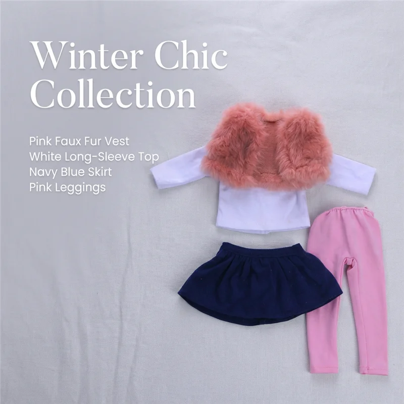 Ropa para muñecas reborn de 18 pulgadas para bebés y niñas 42 Sfd3631ab03ee426692991be15c6afe4ee