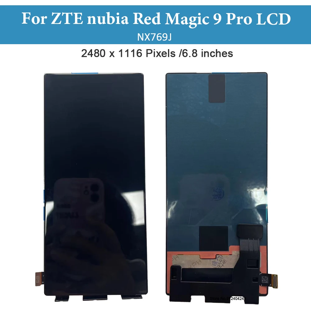 オリジナル ZTE ヌビアレッドマジック 9 プロ Lcd 表示画面