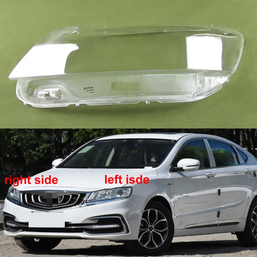 

For Geely Bo Rui GC9 2015 2016 2017 Headlamp Cover Transparent Headlight Shell Lens Plexiglass Replace Original Lampshade