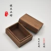 Black Walnut Wood Rectangle Tea Jewel Case, Handicraft Article Storage Box, Gift Packing, Luxury Goods 2