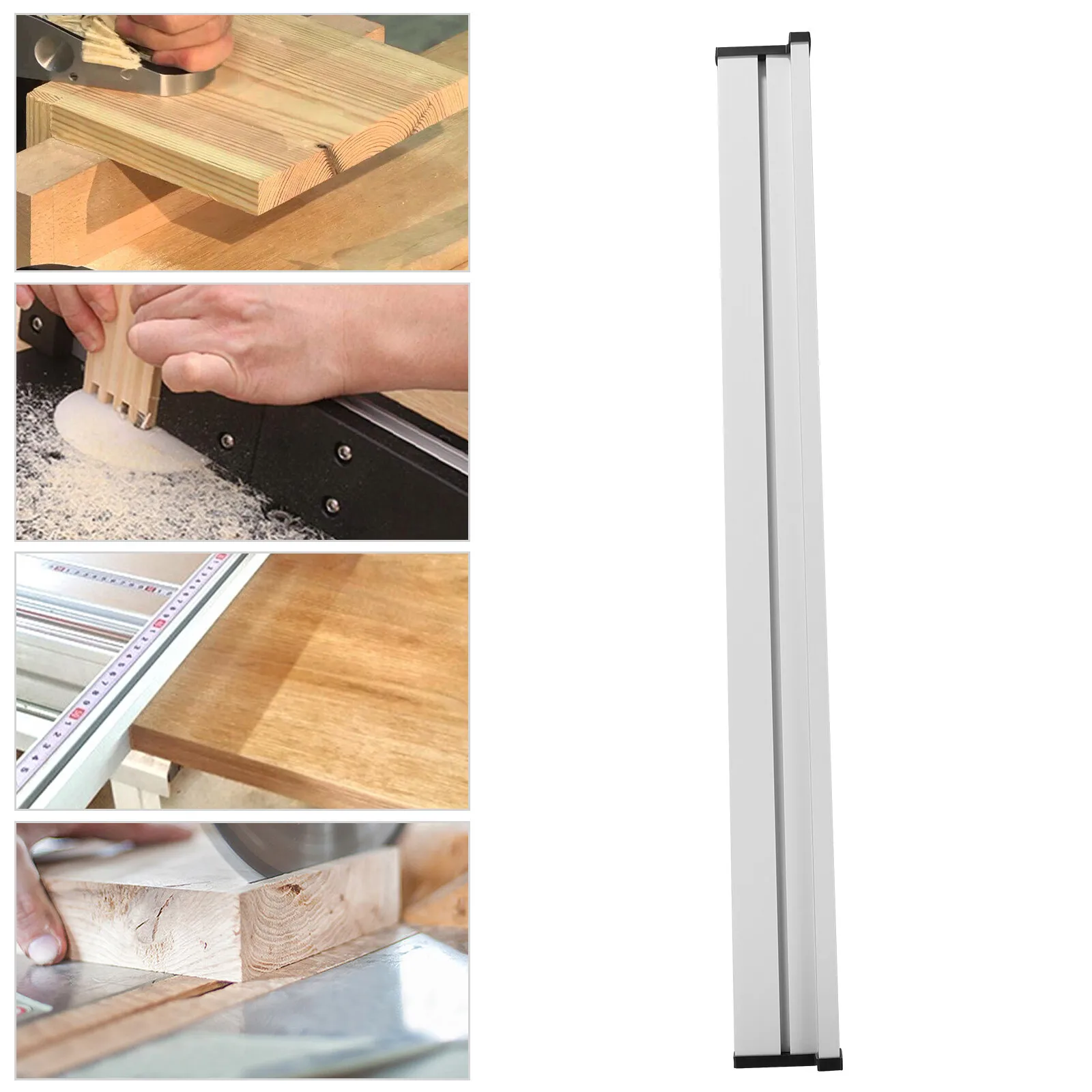 Robuste Aluminium-Gehrungsschiene für die Holzbearbeitung, T-Nut-Design, kompatibel mit Gehrungsmessern, Linealen, CNC- und Tischkreissägen – Detail 5