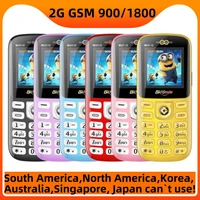 Mini Cartoon Mobile Phone 1.44" 2G GSM Dual SIM MP3 Magic Telphone NO Camera Flashlight 2600MAH Lady Student Card CellPhone 1
