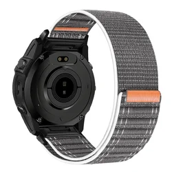 Quick Fit Nylon Loop Strap - Available in 20mm, 22mm, 26mm Sizes - Quick Fit 20mm (Grey)