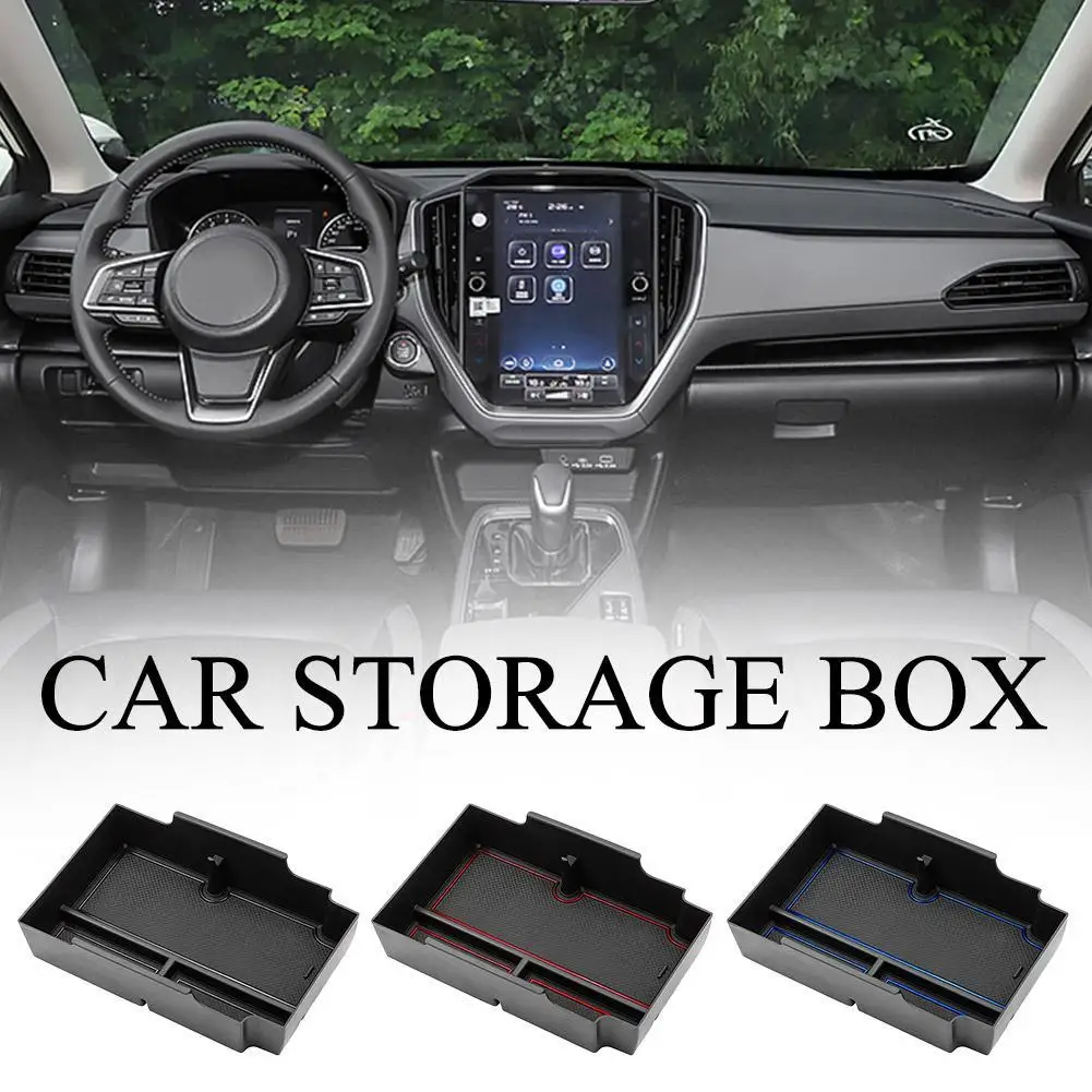 

Car Central Armrest Storage Box for Subaru XV Crosstrek 2012 2013 2014 2015 2016 2017 Center Console Organizer Car Accessories