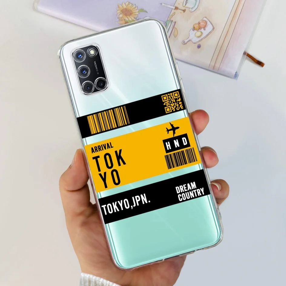 Floral Transparent Silicone Soft TPU Phone Case - Fashionable Design