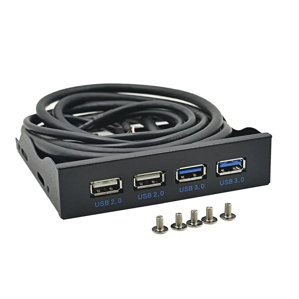 HUB USB 2.0 USB 3.0 4-портовый передний панель USB3.0 Hub Splitter ...