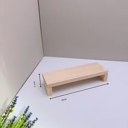 Elegant Wooden Display Risers for Crafts, Jewelry, and Collectibles (S)
