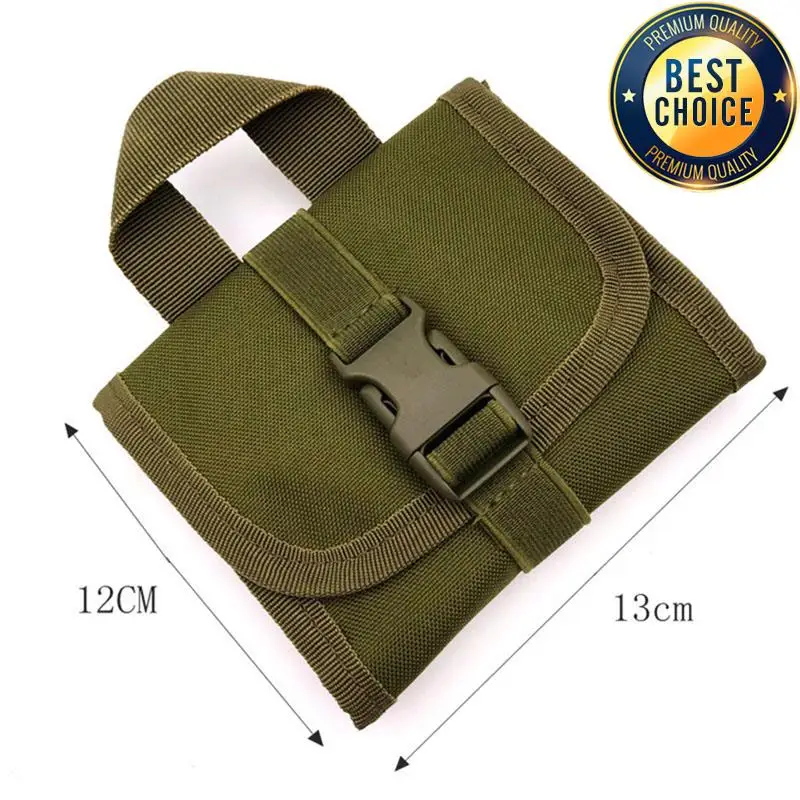 Tactical Shotgun Shell Holder Pouch Outdoor Molle
