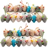 3/200pcs Rattle Cat Mouse Toys Also Prefilled Catnip Faux Fur Cat Mice Toys Interactive Cat Game Catnip Toys for Indoor Cats toy 5