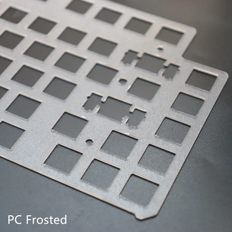 Teclado Mecânico Posicionamento Plate Nj80 pc Pom Branco e Preto Posicionamento Plate - Imagem 6