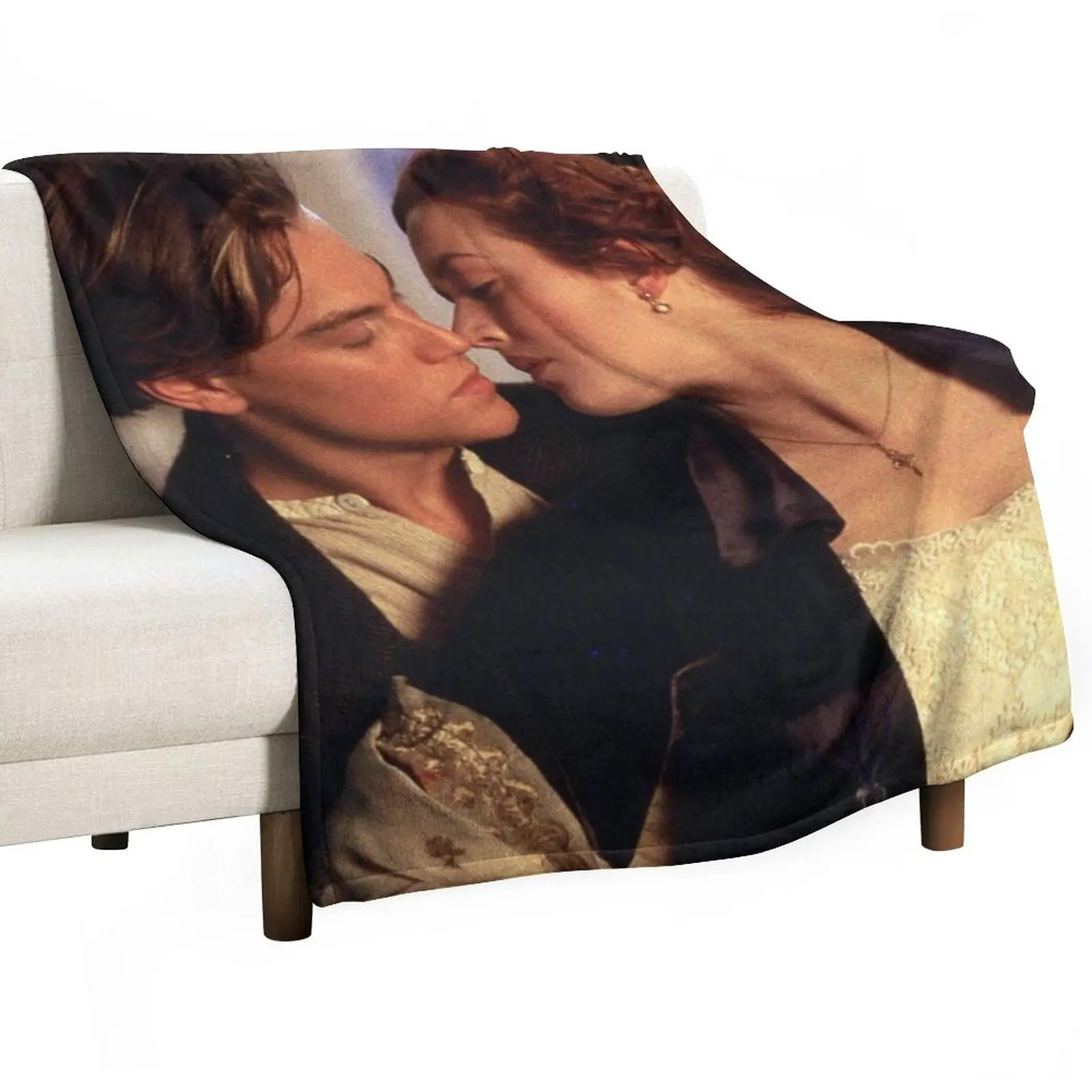 

Titanic Jack and Rose Throw Blanket Plaid Softest Blankets