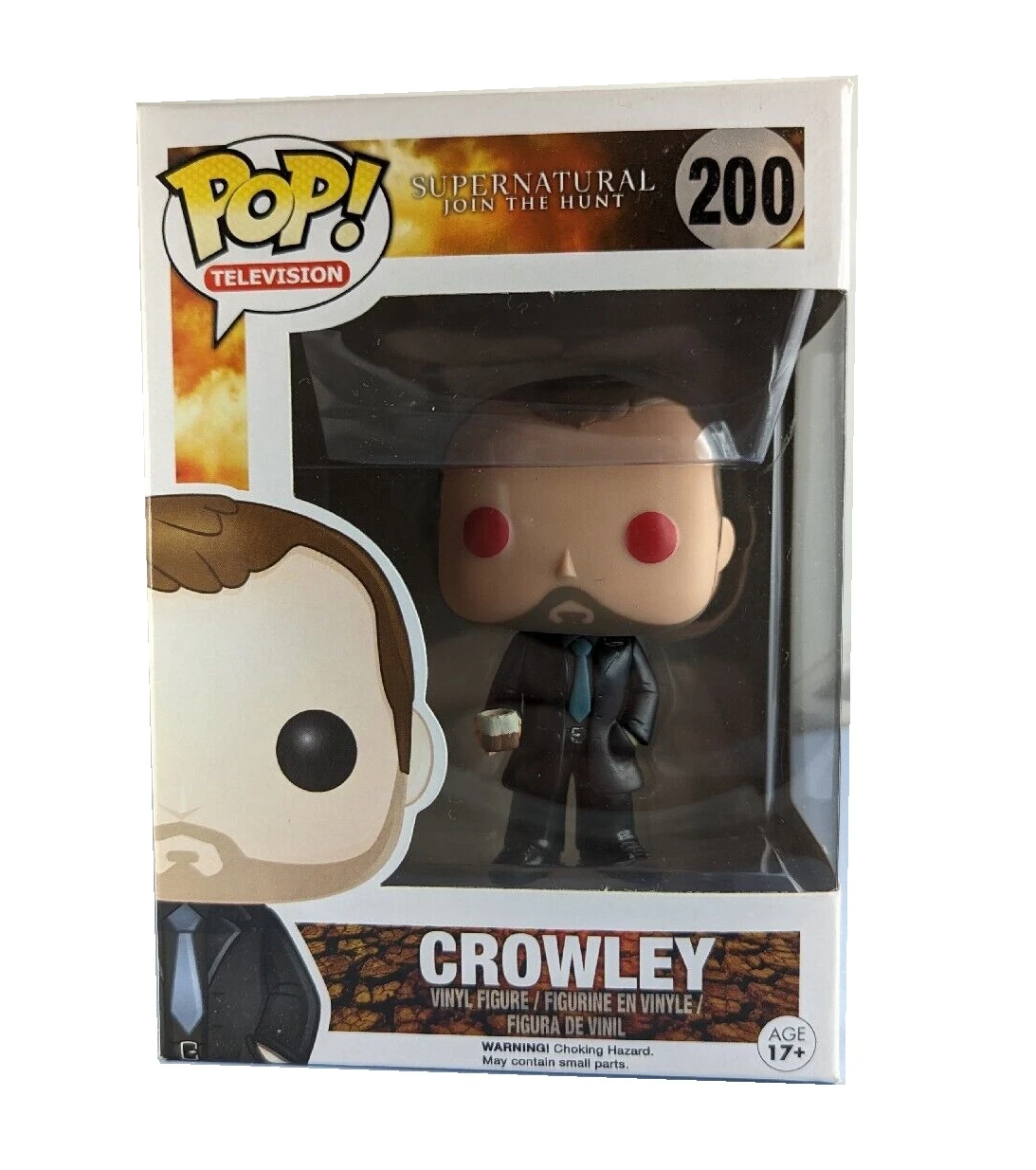 thumbnail image 1 of FUNKO POP Supernatural Sam 93 Dean 94 Castiel Wings Blood Castiel 95 Charlie 176 Crowley 200 Bobby Singer 305 Figuras de acción Juguetes, 1 of 5