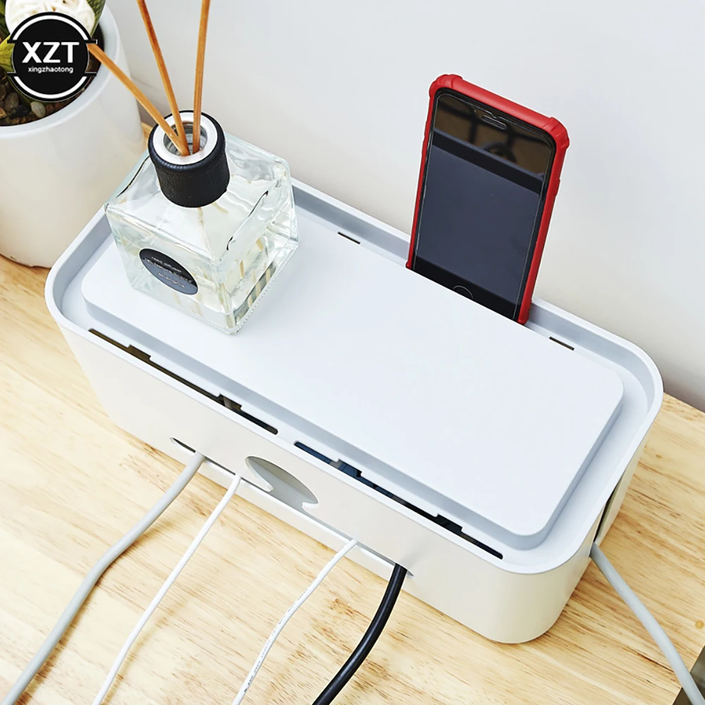 USB ケーブル アダプター プロテクター ビン 隠すオーガナイザー