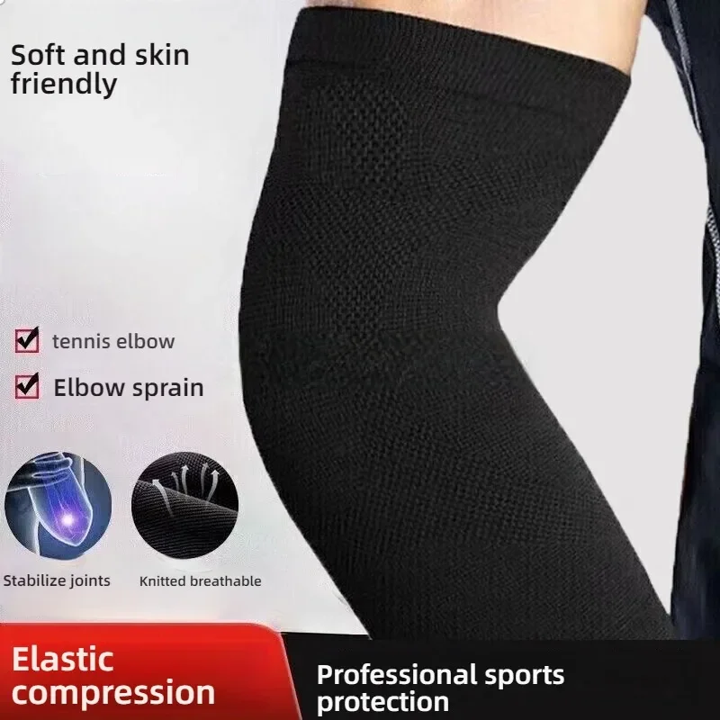 Black Arm Sleeves for Men Women UPF50+ UV Protection Cooling Sun Sleeves Tattoo Cover Up Sports Sleeves to Cover Arms