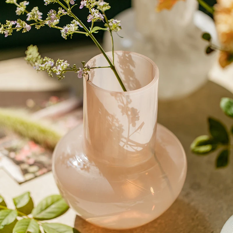 

Wedding Nordic Flower Vase Modern Vertiplant Novelty Artificial Flower Glass Art Vase Terrarium Plants Floreros House Decoration