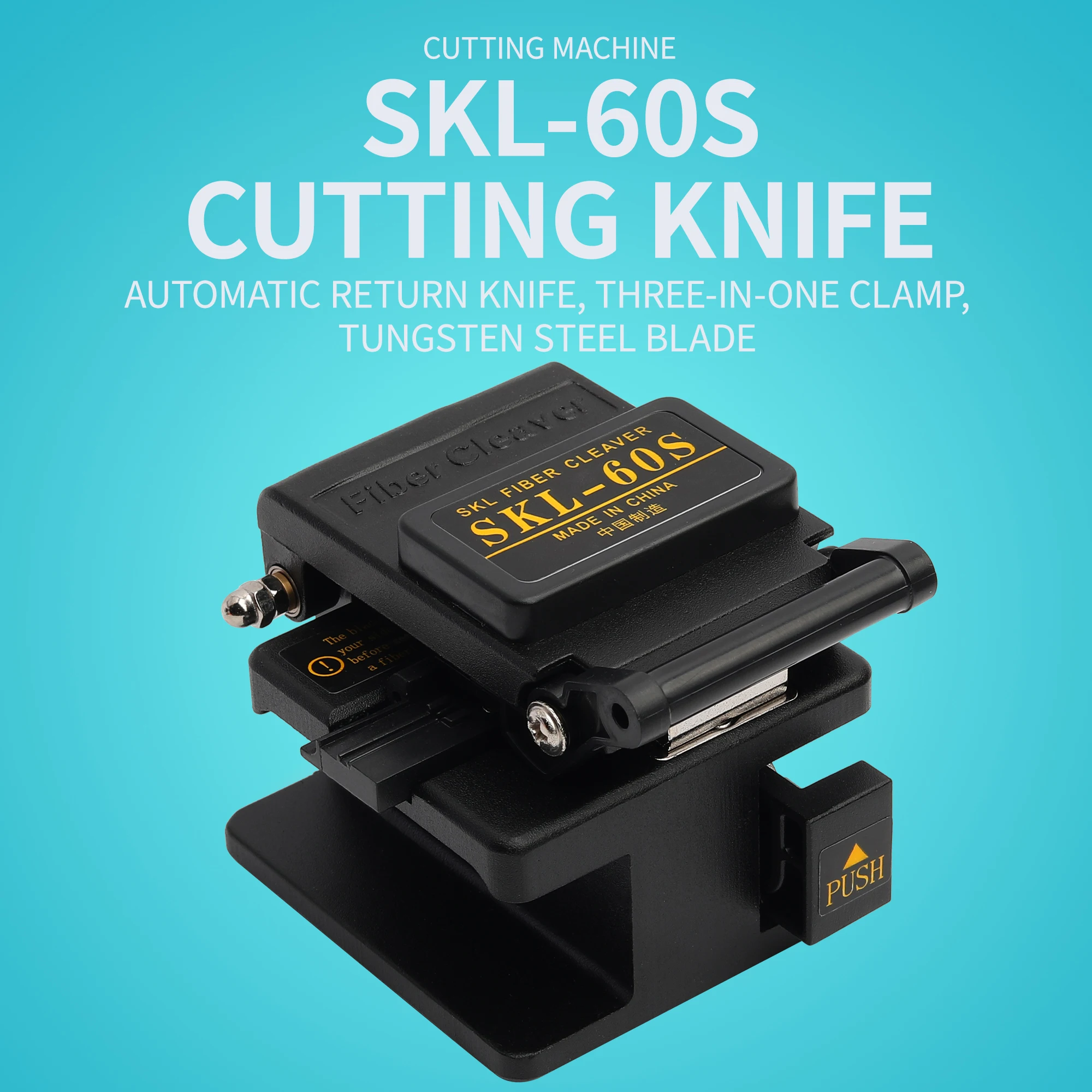 12Pcs Set Suit  FTTH Tool Kit  Hot-Melt Bag  SKL-60S Fiber Cleaver With Wire Stripper