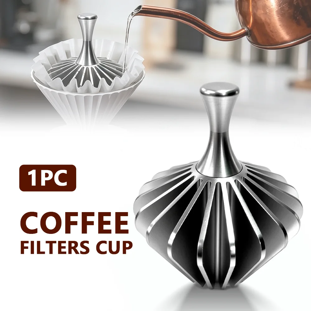 Premium Pour Over Coffee Filter Holder - Home Brewing Accessory