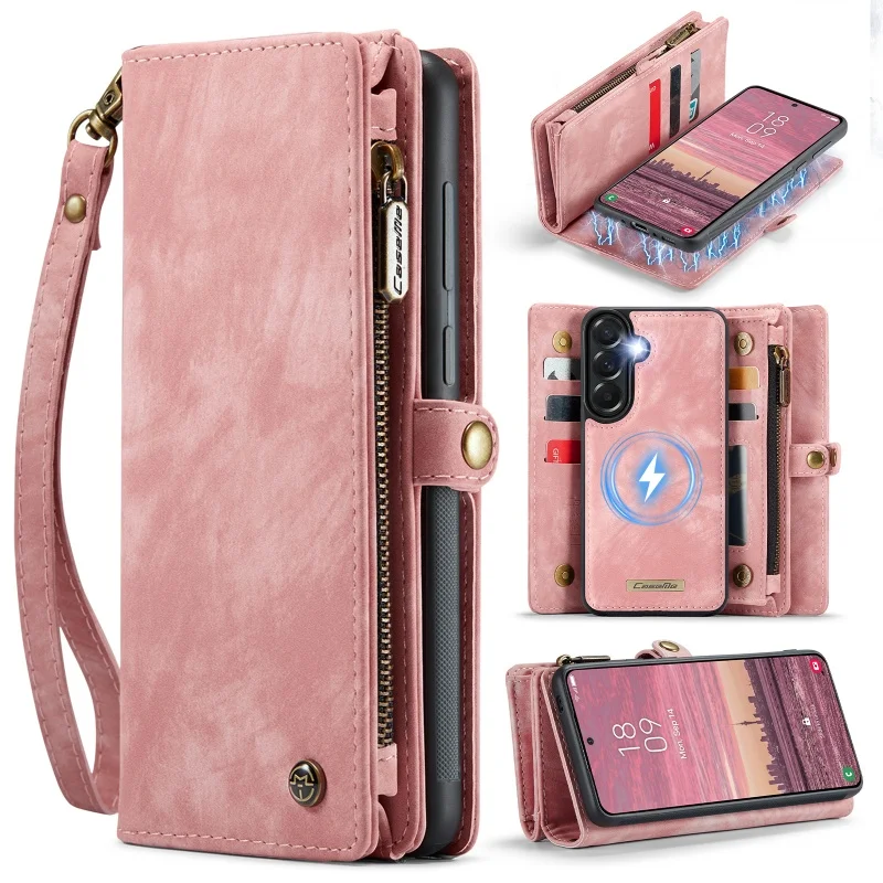 2-in-1 Detachable Leather Wallet Phone Case with Card Holder