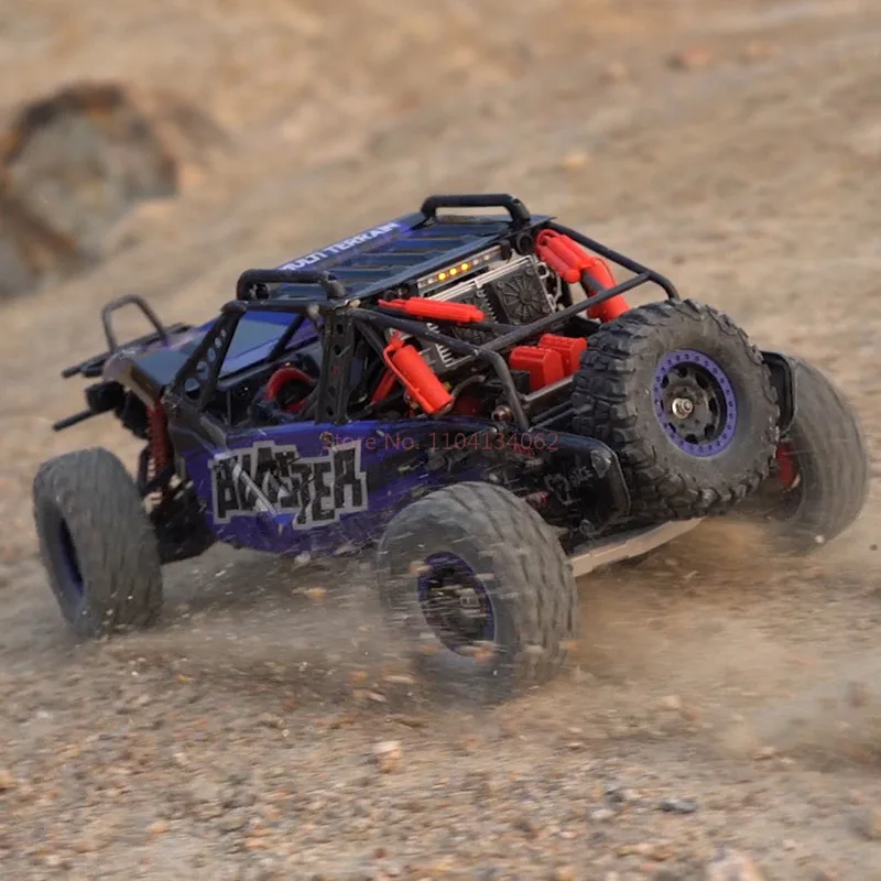 Ud1002 1:10 2.4g All Terrain Desert Off-Road Truck Brushless Splash Proof Rear Wheel Drive Off-Road Model Children'S Toy Gift 4