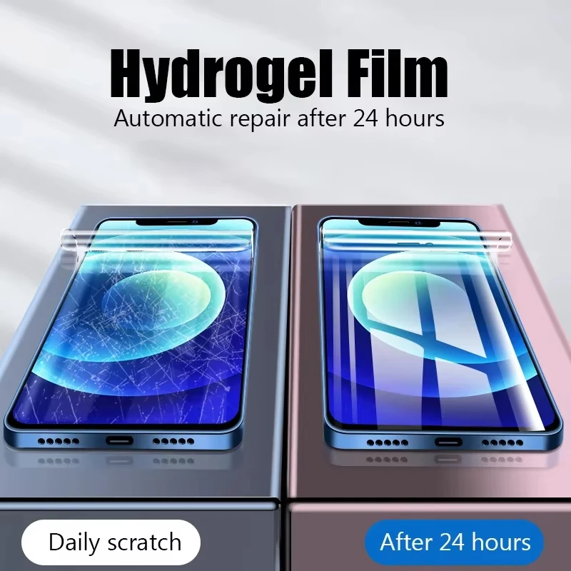 Premium 4-Pack Hydrogel Screen Protector Film