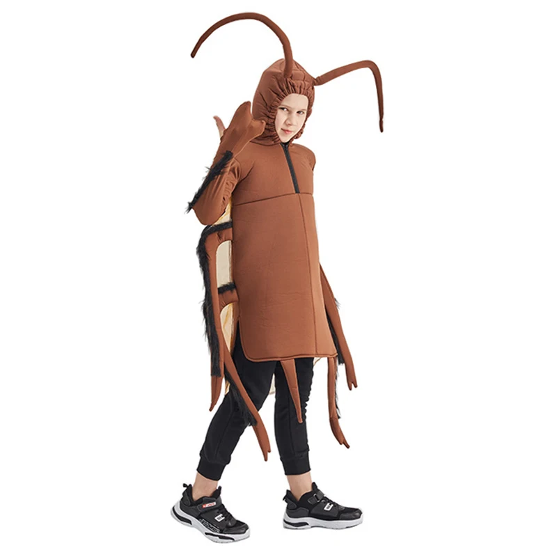 Animal Cockroach Cosplay Costume Halloween Funny Christmas Jumpsuit For Adult Kids Stage Performance Carnival Uniform cosplay costume