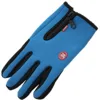 Winter Plush Warm Zipper Cycling Bike Gloves Riding Motorcycle Gloves Touch Screen Anti-Slip Full Finger Bicycle Sports Gloves 6